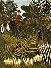 Exotic Landscape by Henri Rousseau